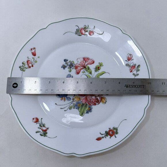 Vintage Arcopal France Provincial Dinner Plate 10” Flower Spring Summer Garden - Picture 4 of 12